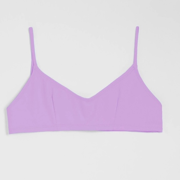 Nu Swim Other - Nu Swim Stas Bikini Top in Lilac Lavender Purple